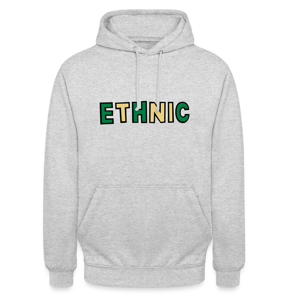 Unisex Hoodie - Hellgrau meliert