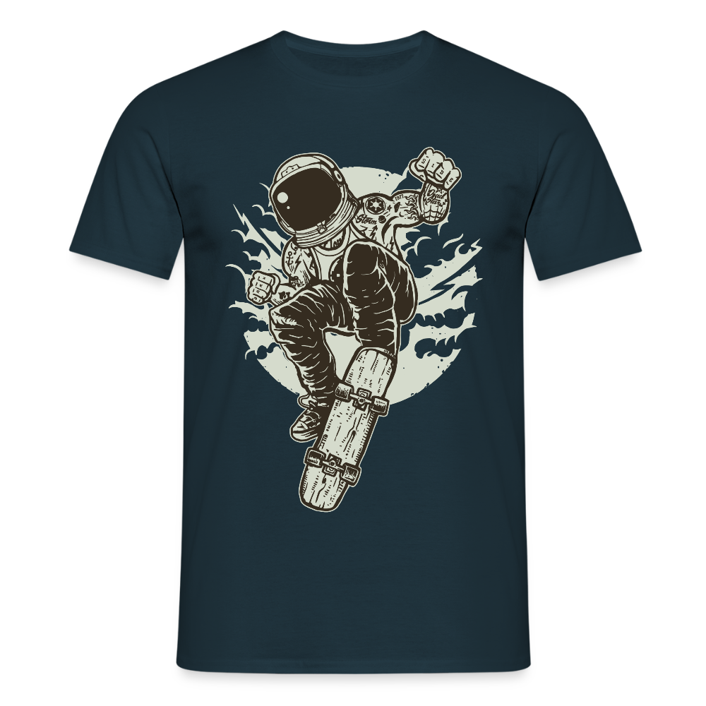 Männer T-Shirt Space Skater - Navy