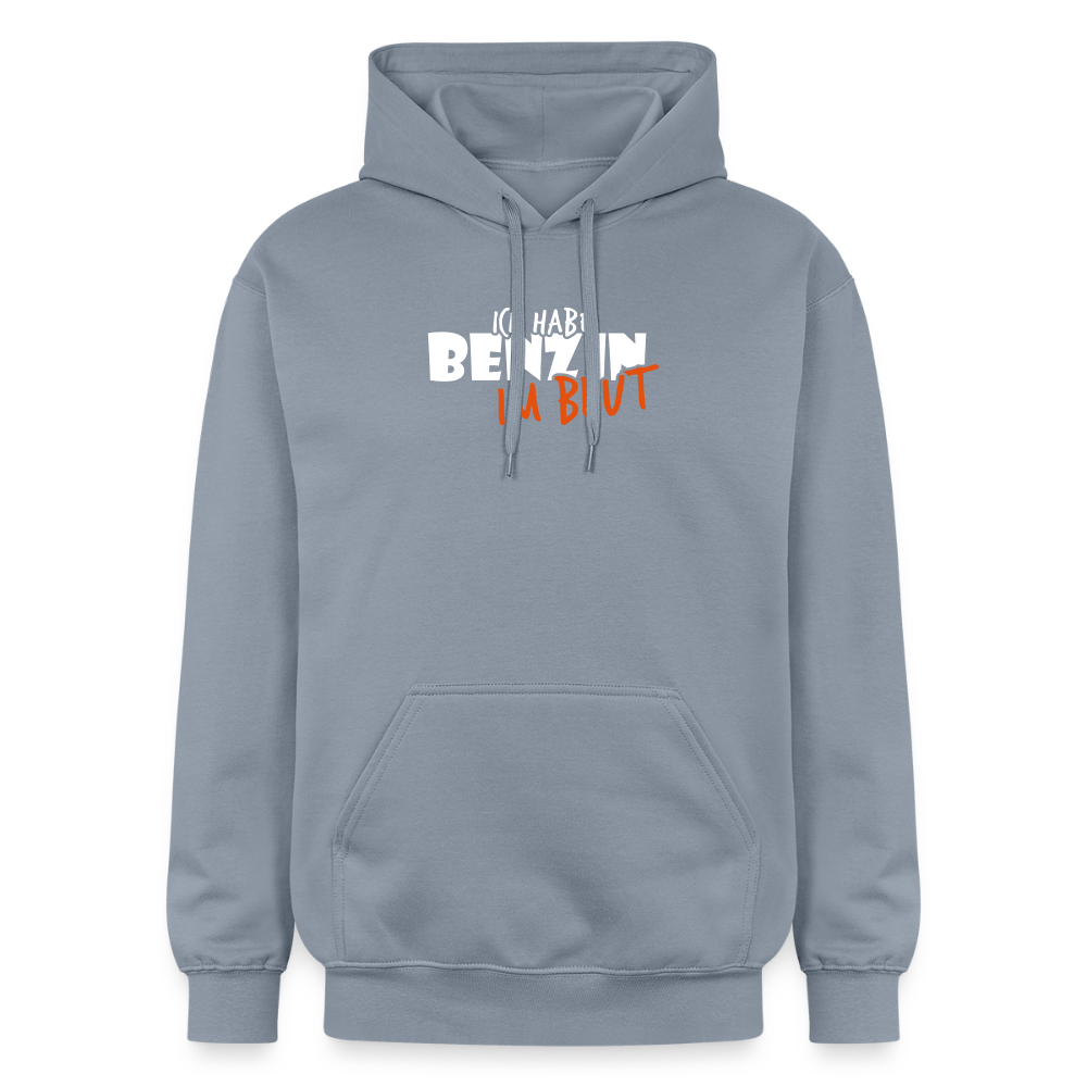 Gildan Unisex Softstyle® Midweight Hoodie Benzin im Blut - Blau