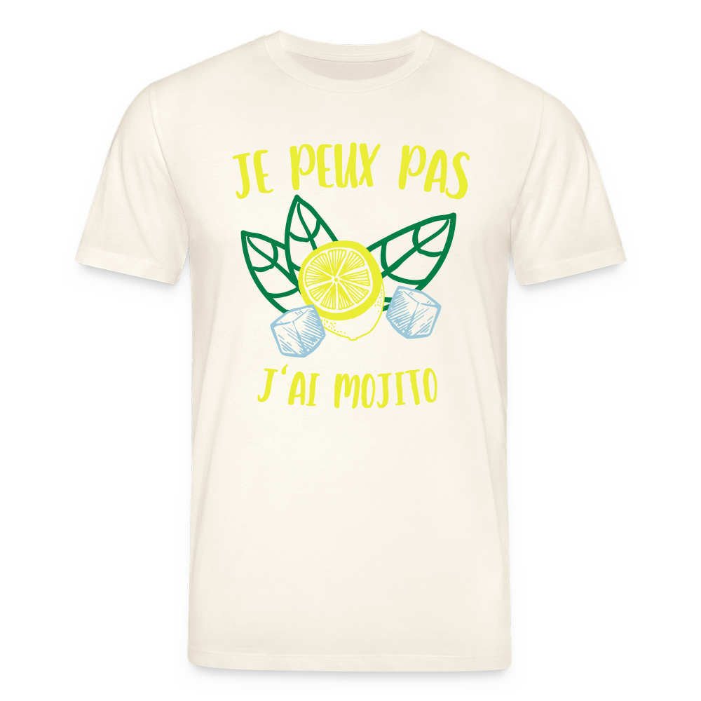 Stanley/Stella Unisex Bio-T-Shirt CREATOR J'ai Mojito - Weißgrau