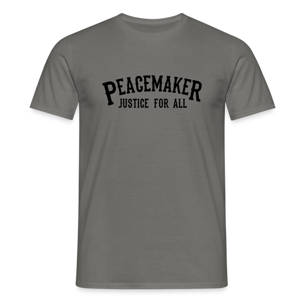 Männer T-Shirt Peacemaker - Graphit