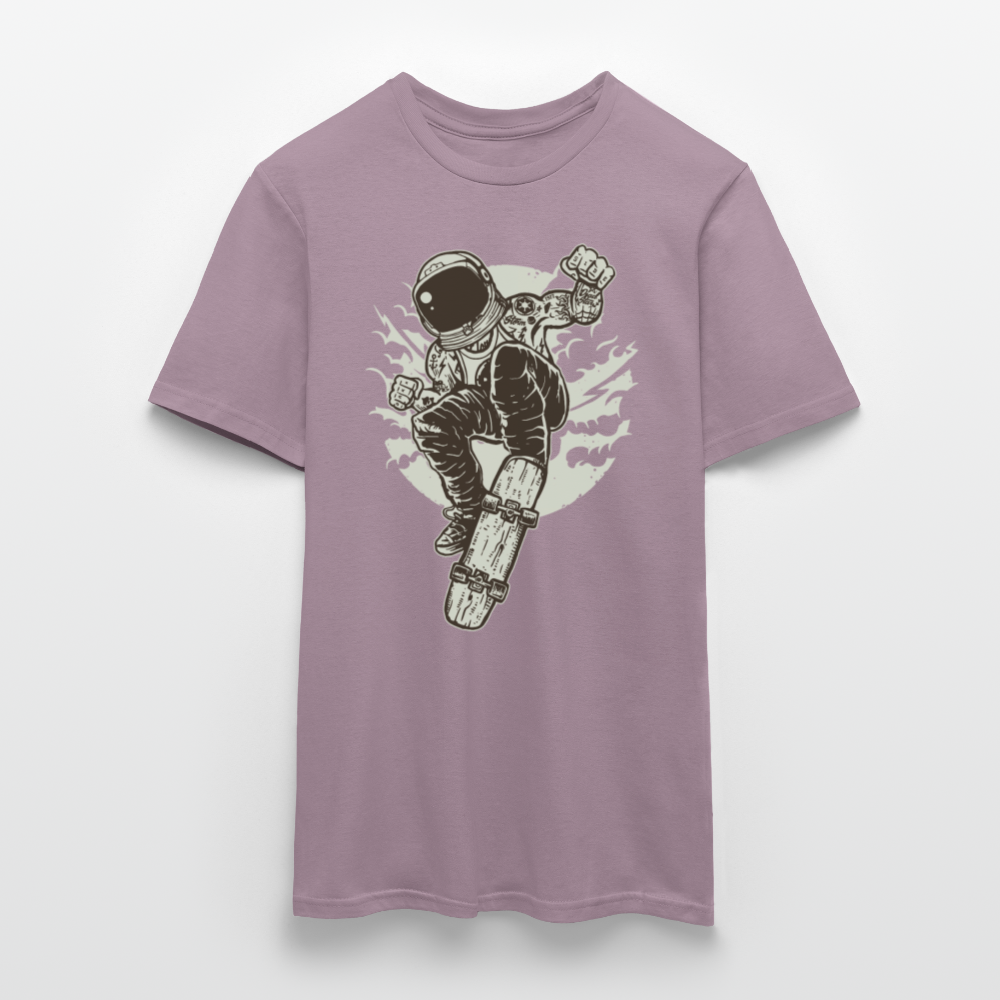 Männer T-Shirt Space Skater - Lilagrau