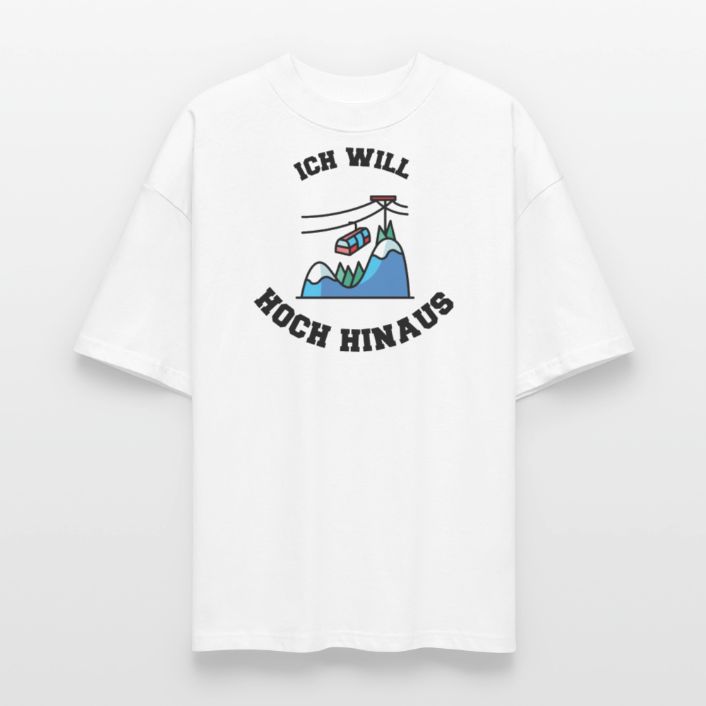 Stanley/Stella Oversized Unisex Bio T-Shirt Blaster Ich will... - Weiß