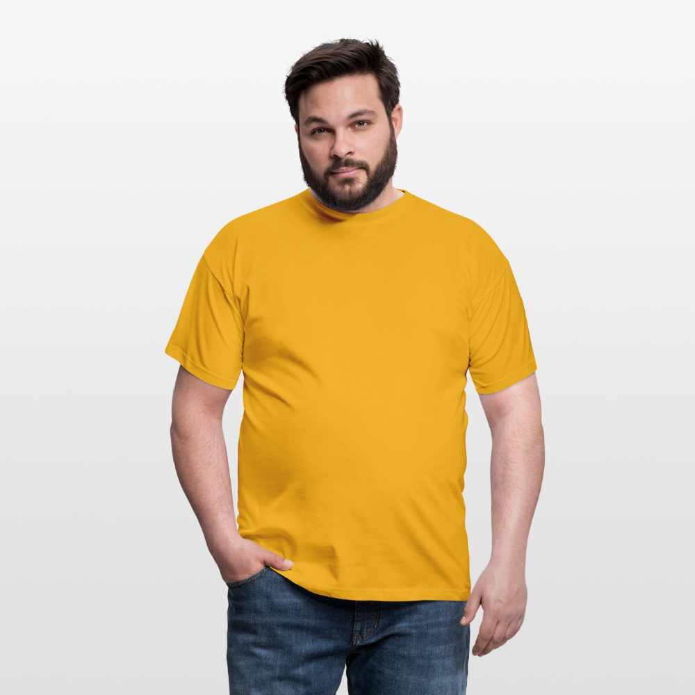Männer T-Shirt Mein Computer - Gelb