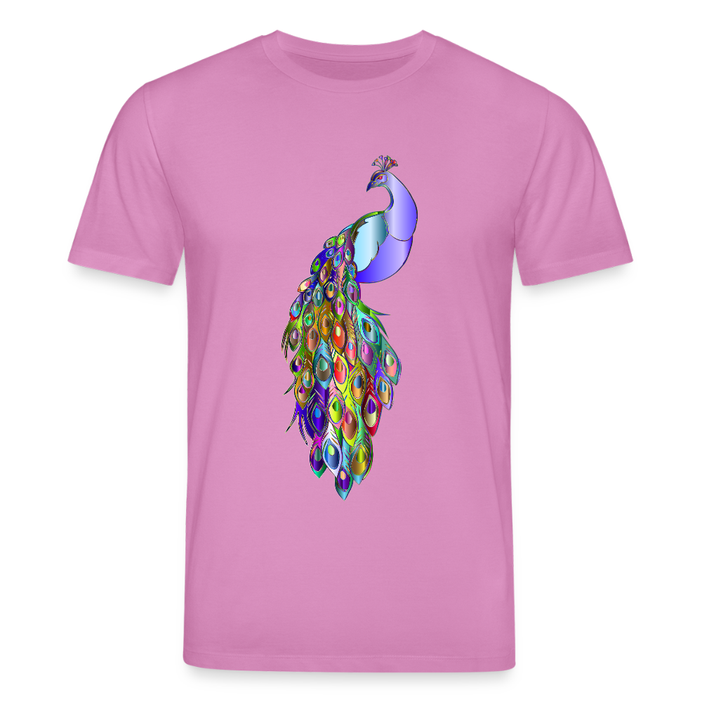 Unisex Bio-T-Shirt CREATOR Pfau - Pink