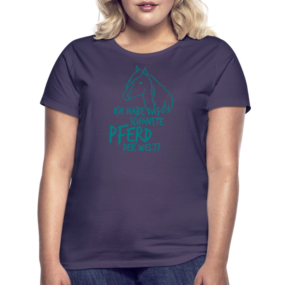 Frauen T-Shirt - Dunkellila
