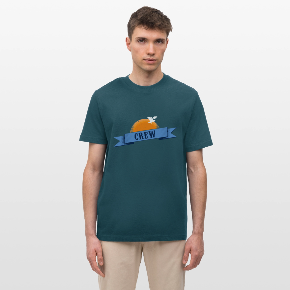 Stanley/Stella Relaxed Fit Unisex Bio-T-Shirt Sparker - Dunkles Petrol