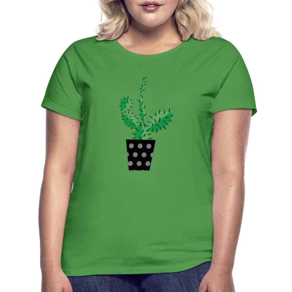 Frauen T-Shirt Kaktus - Kelly Green