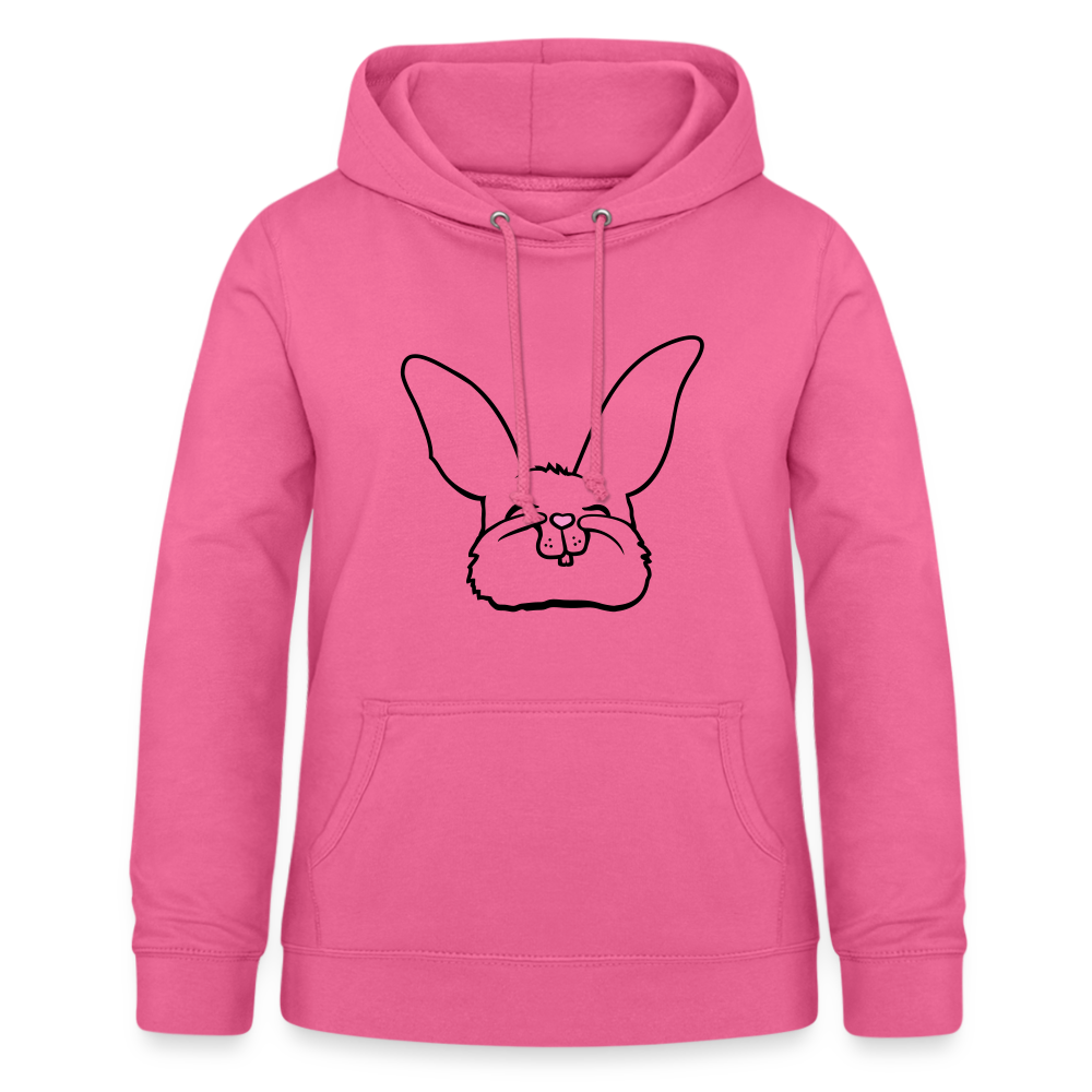 Frauen Hoodie Sweet Bunny - Pink