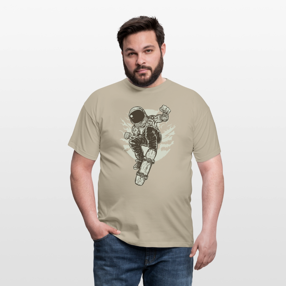 Männer T-Shirt Space Skater - Sandbeige