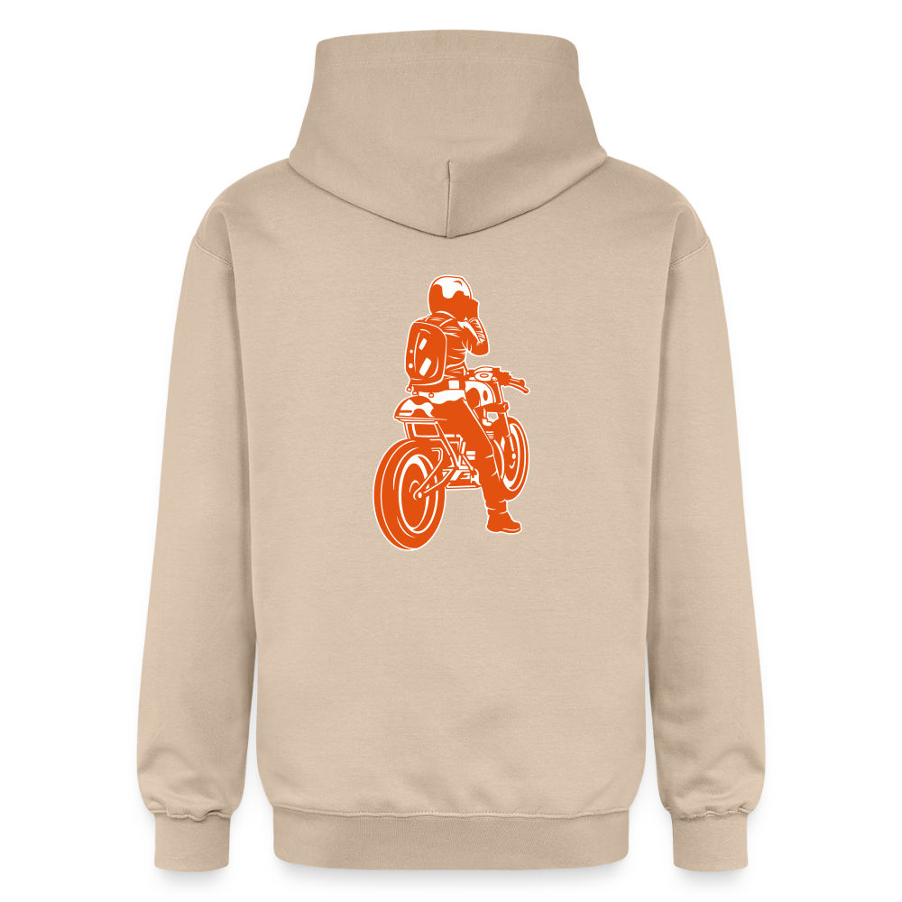 Gildan Unisex Softstyle® Midweight Hoodie Benzin im Blut - Sand
