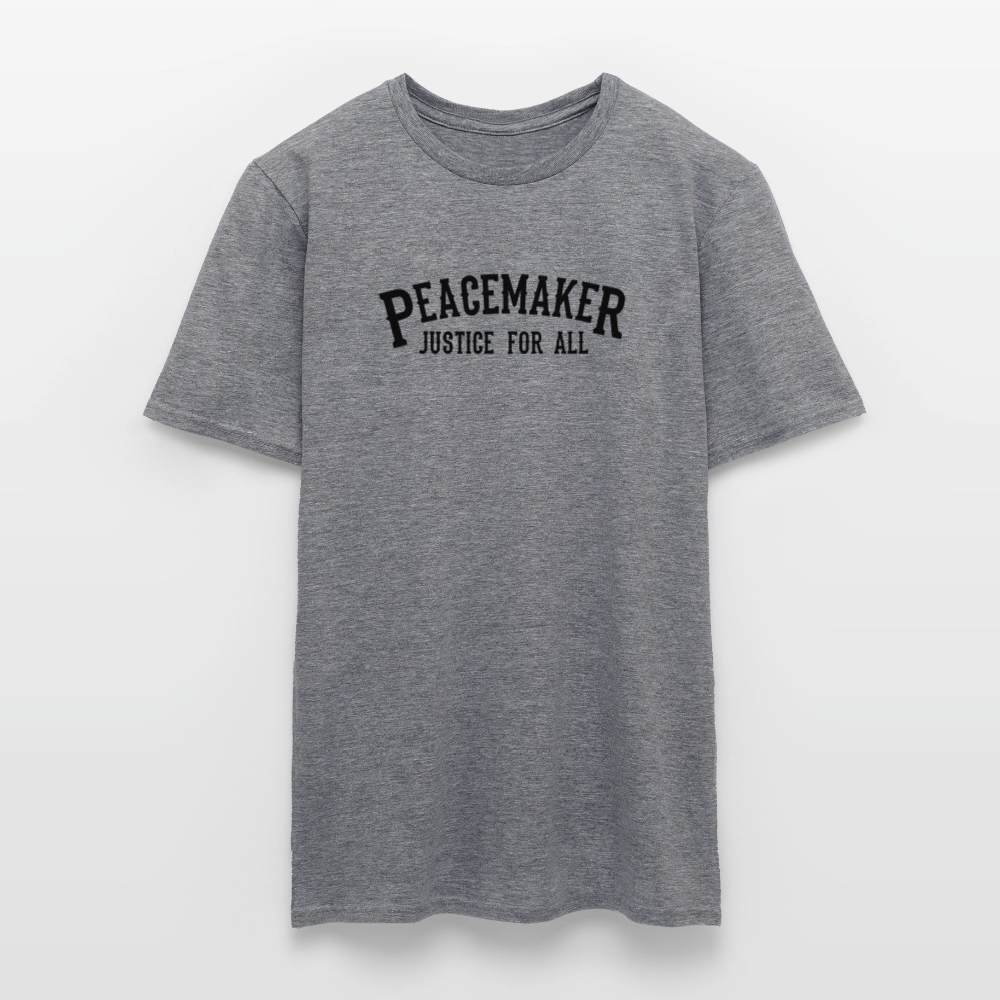 Männer T-Shirt Peacemaker - Graphit meliert