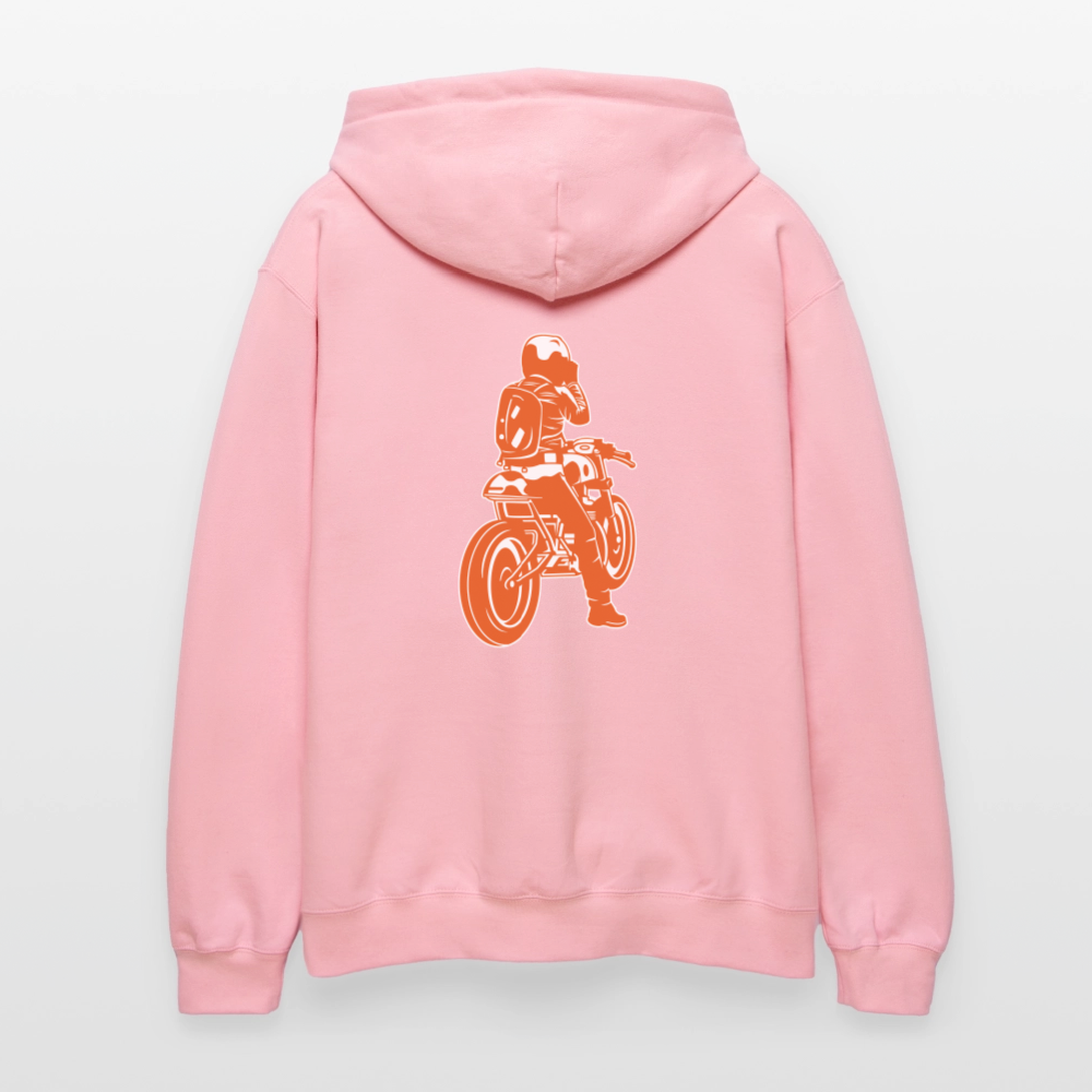 Gildan Unisex Softstyle® Midweight Hoodie Benzin im Blut - Hellrosa
