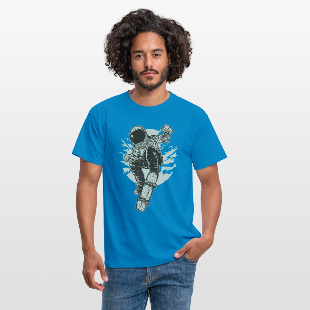 Männer T-Shirt Space Skater - Royalblau