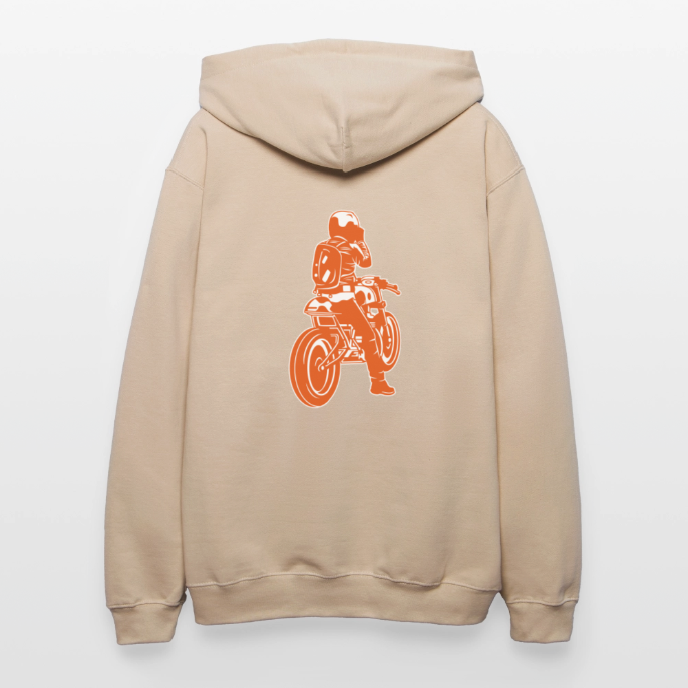 Gildan Unisex Softstyle® Midweight Hoodie Benzin im Blut - Sand
