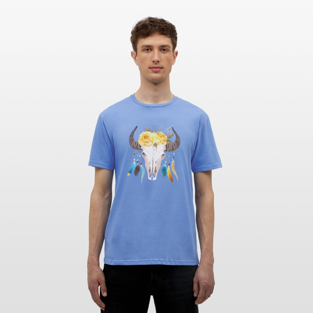Männer T-Shirt Boho - carolina blue