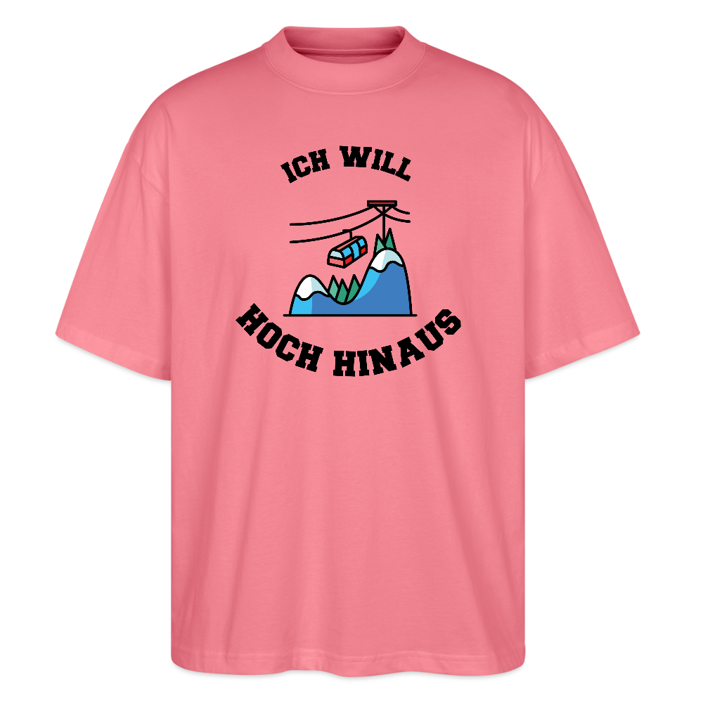 Stanley/Stella Oversized Unisex Bio T-Shirt Blaster Ich will... - Pink
