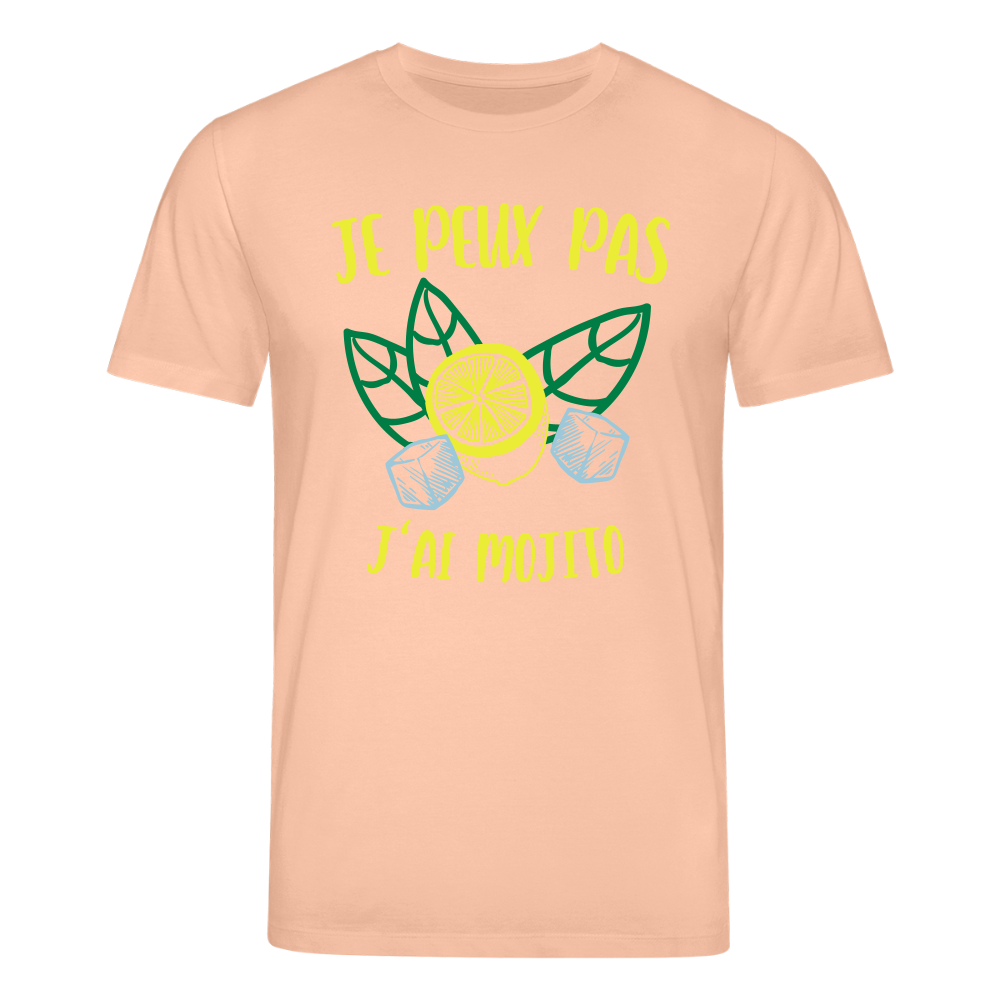 Stanley/Stella Unisex Bio-T-Shirt CREATOR J'ai Mojito - Pfirsich