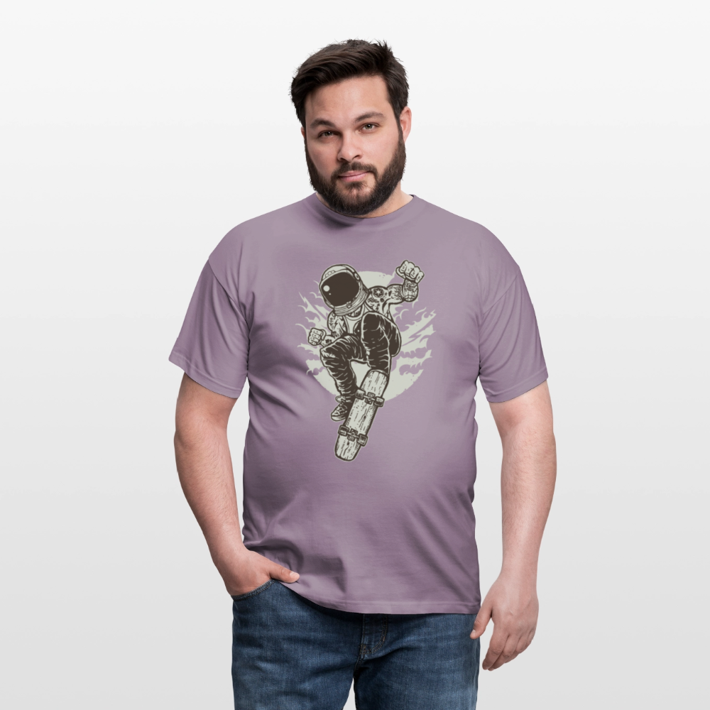 Männer T-Shirt Space Skater - Lilagrau