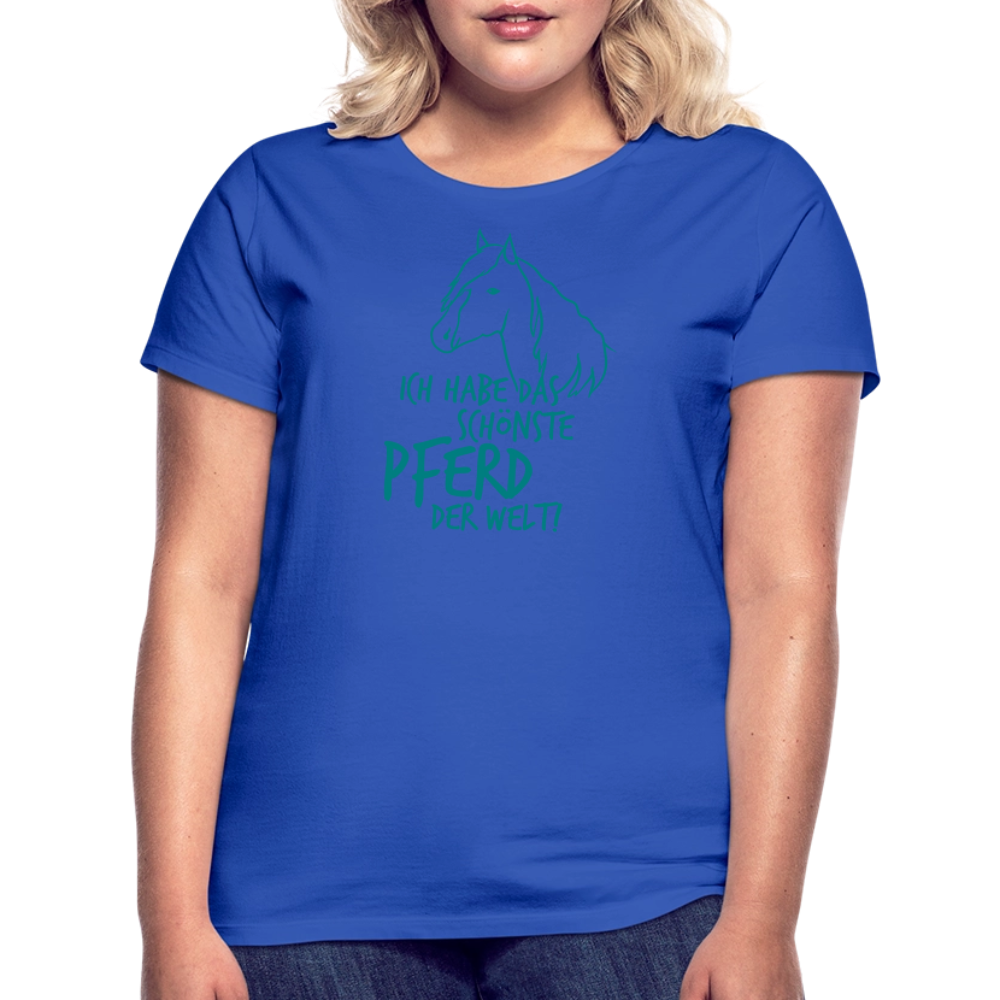 Frauen T-Shirt - Royalblau