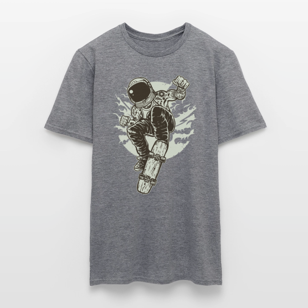 Männer T-Shirt Space Skater - Graphit meliert