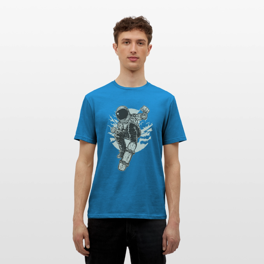 Männer T-Shirt Space Skater - Royalblau