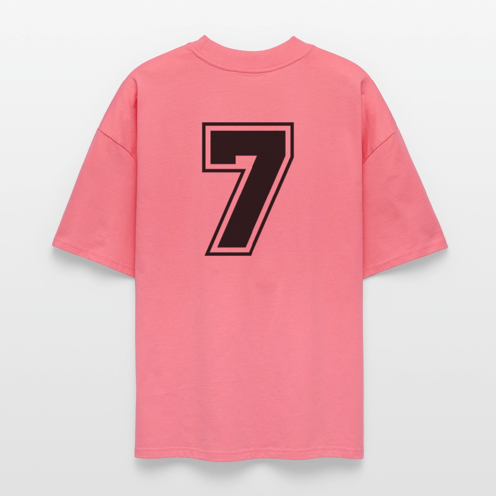 Stanley/Stella Oversized Unisex Bio T-Shirt Blaster Fussballfan - Pink