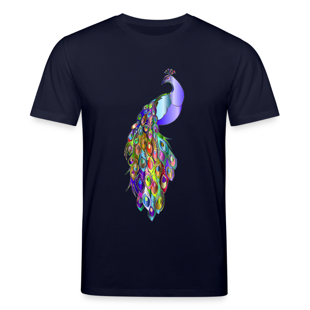 Unisex Bio-T-Shirt CREATOR Pfau - Navy