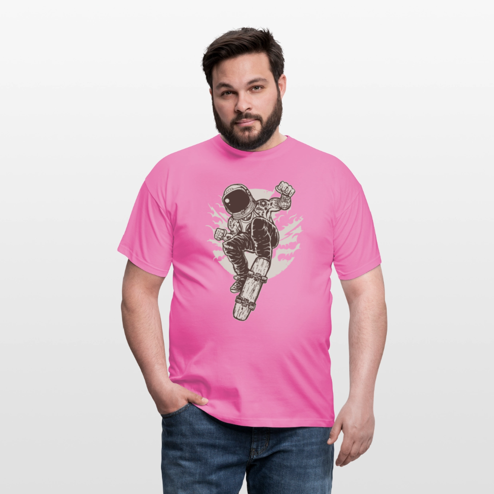 Männer T-Shirt Space Skater - Pink