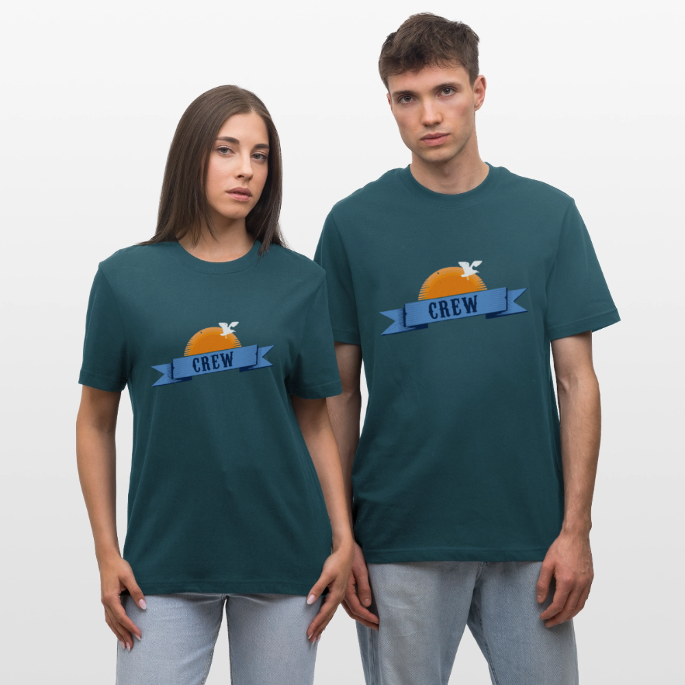 Stanley/Stella Relaxed Fit Unisex Bio-T-Shirt Sparker - Dunkles Petrol