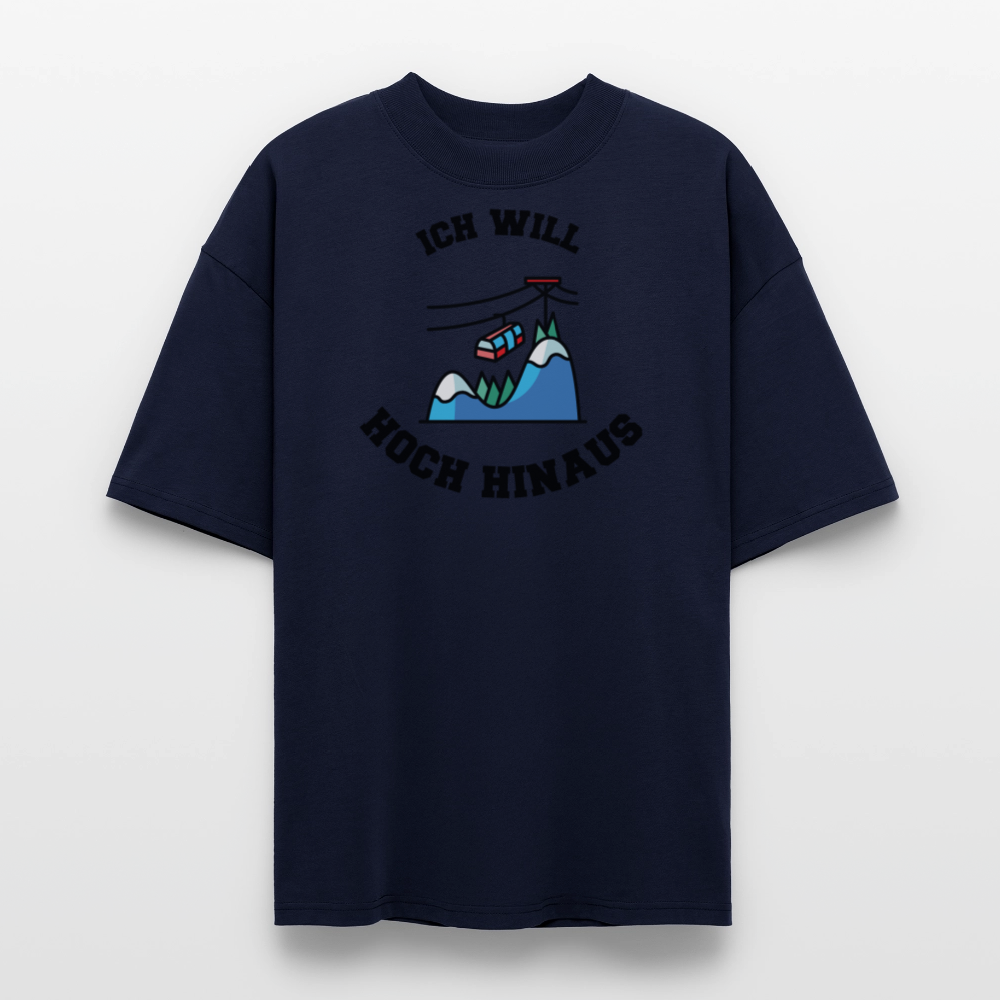 Stanley/Stella Oversized Unisex Bio T-Shirt Blaster Ich will... - Navy