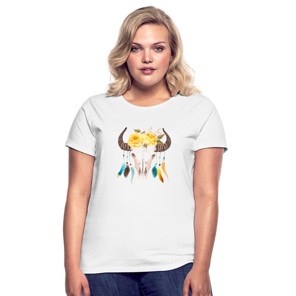 Frauen T-Shirt Boho - Weiß