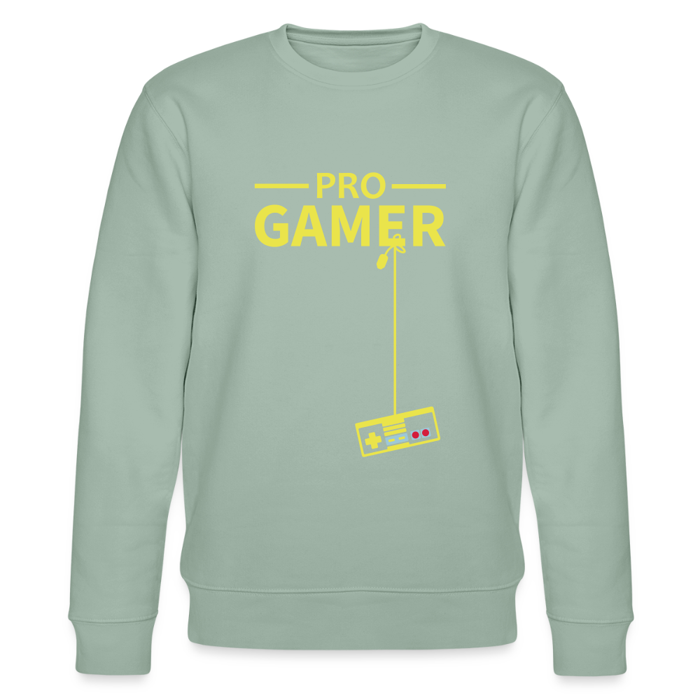 Stanley/Stella Unisex Bio-Sweatshirt CHANGER Pro Gamer - Helles Graugrün