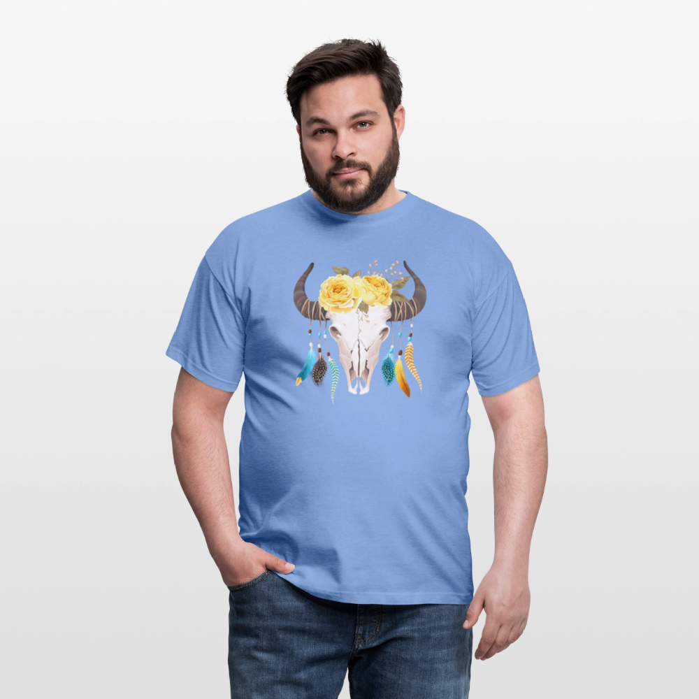 Männer T-Shirt Boho - carolina blue