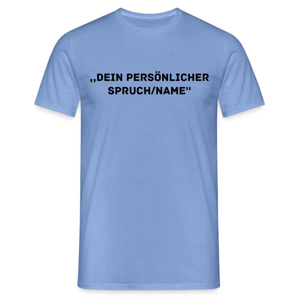 Männer T-Shirt (peronalisierbar) - carolina blue