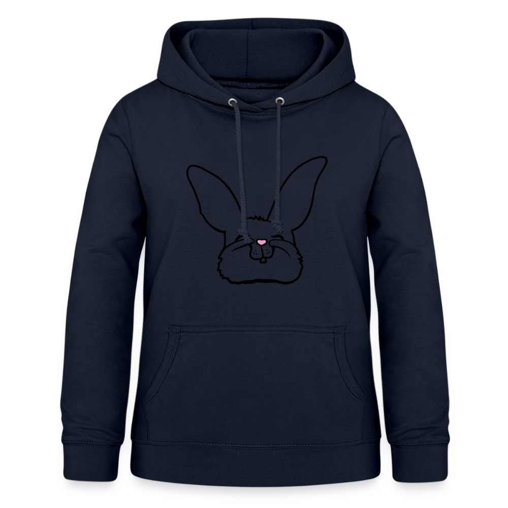 Frauen Hoodie Sweet Bunny - Navy