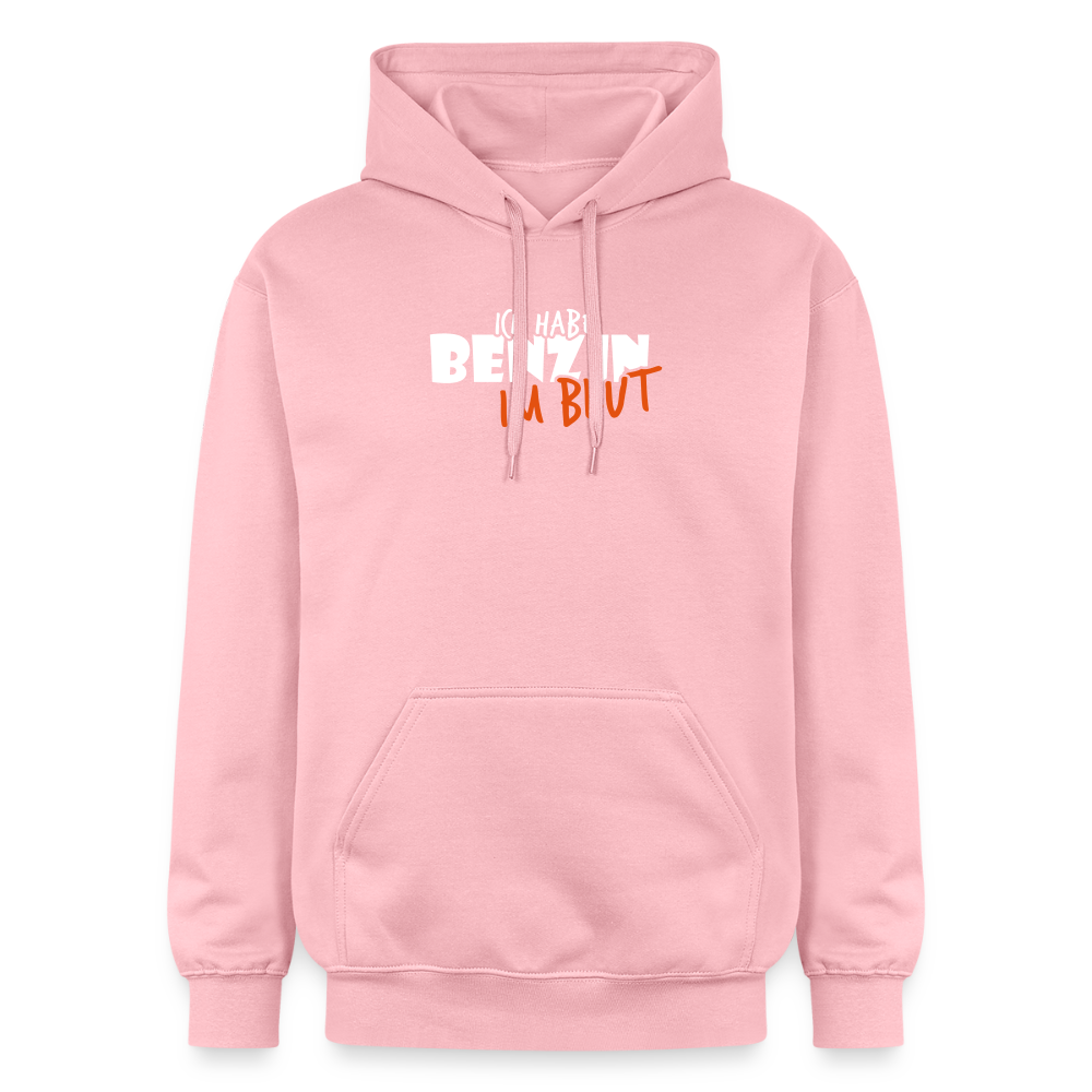 Gildan Unisex Softstyle® Midweight Hoodie Benzin im Blut - Hellrosa