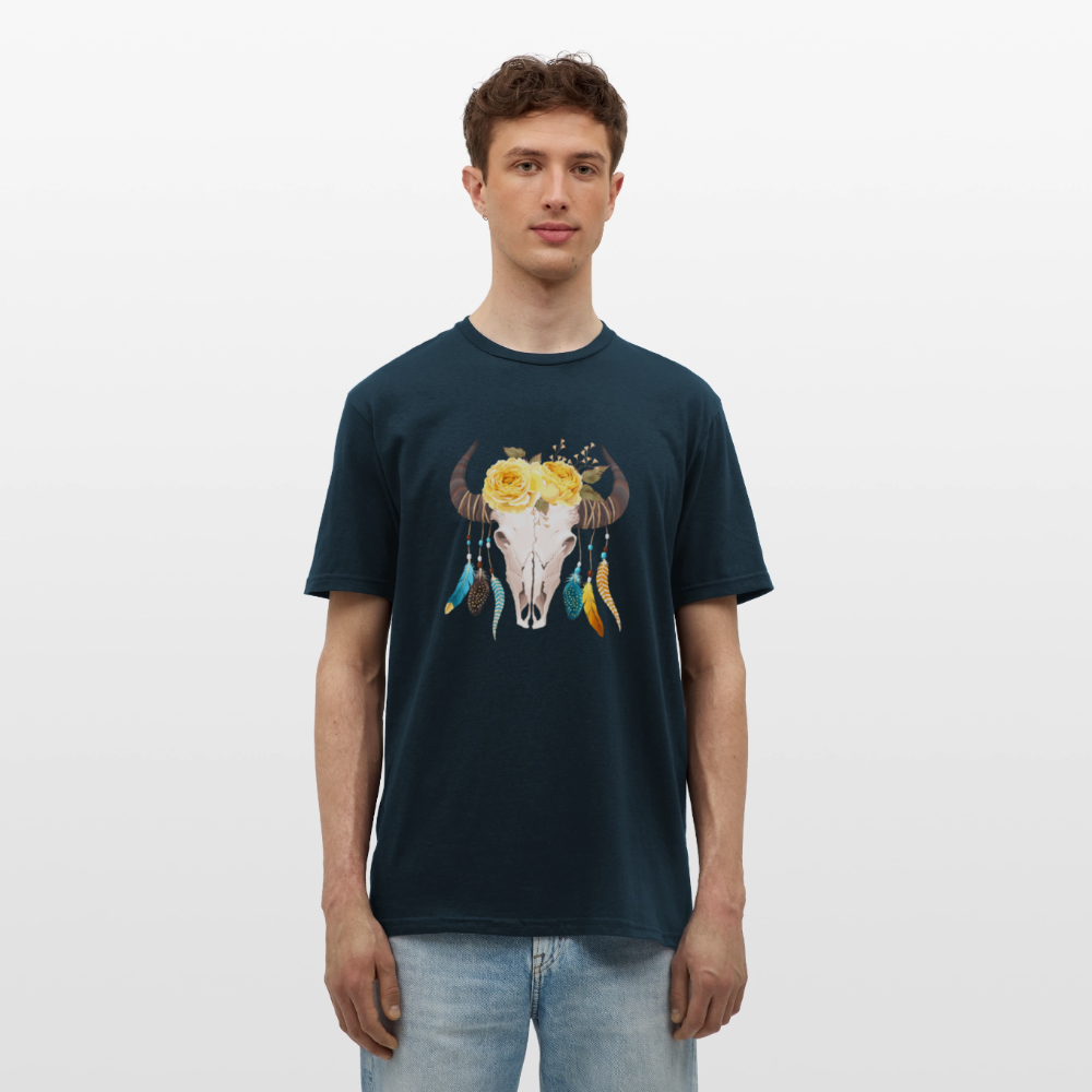 Männer T-Shirt Boho - Navy
