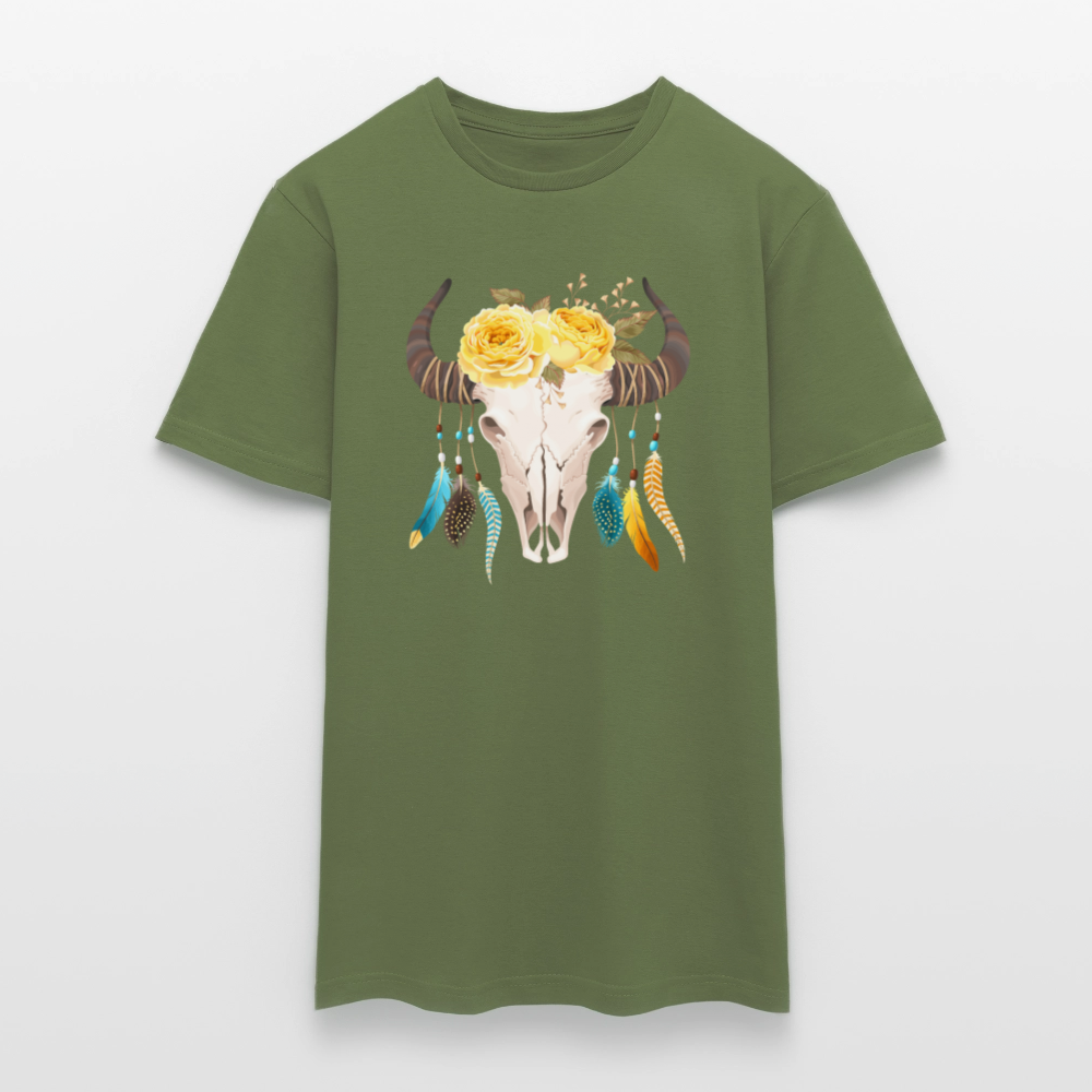 Männer T-Shirt Boho - Militärgrün
