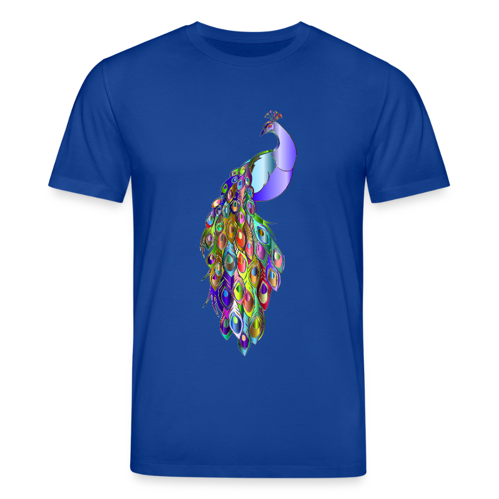 Unisex Bio-T-Shirt CREATOR Pfau - Dunkelblau