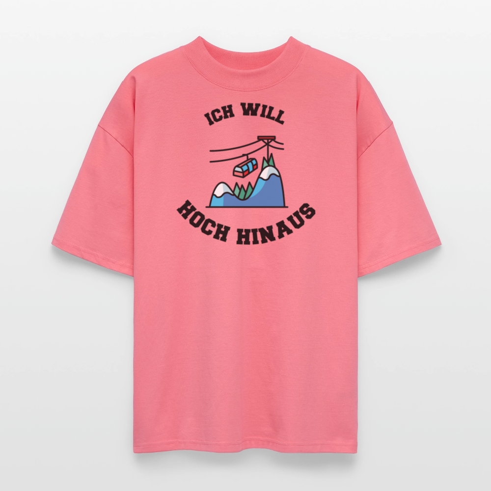 Stanley/Stella Oversized Unisex Bio T-Shirt Blaster Ich will... - Pink