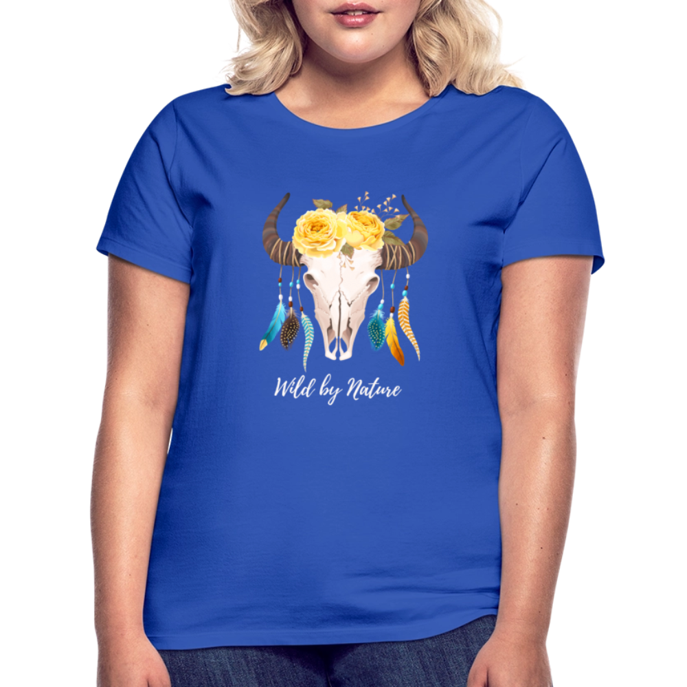 Frauen T-Shirt Boho - Royalblau