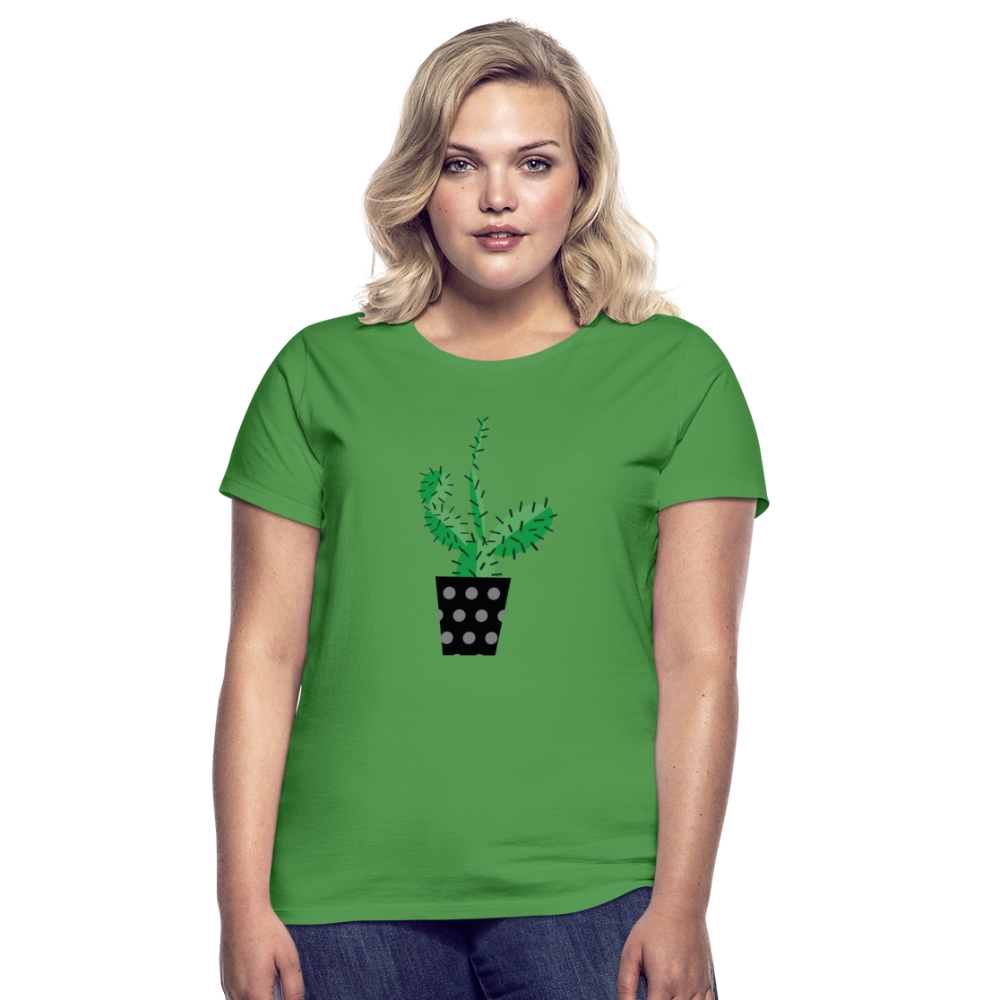 Frauen T-Shirt Kaktus - Kelly Green