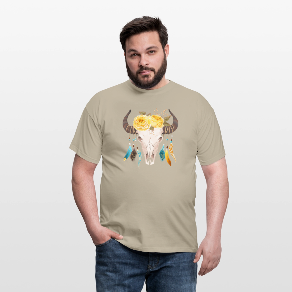 Männer T-Shirt Boho - Sandbeige