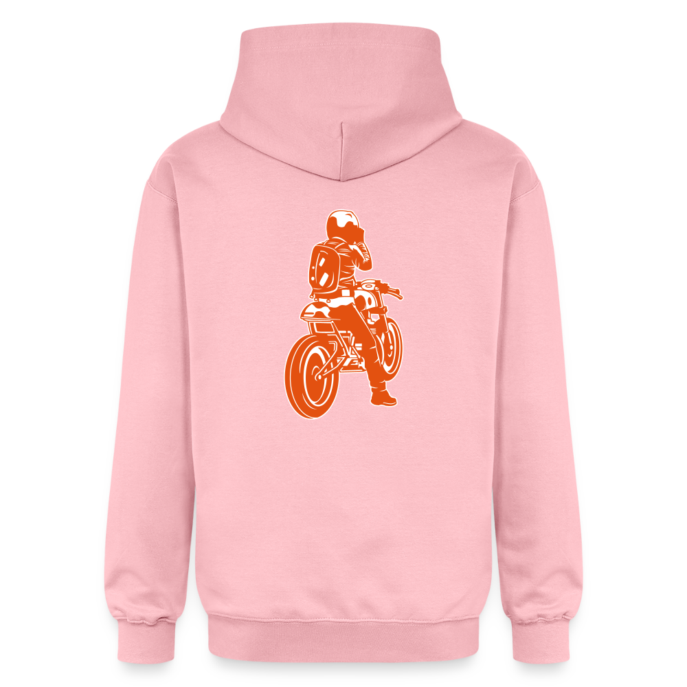 Gildan Unisex Softstyle® Midweight Hoodie Benzin im Blut - Hellrosa