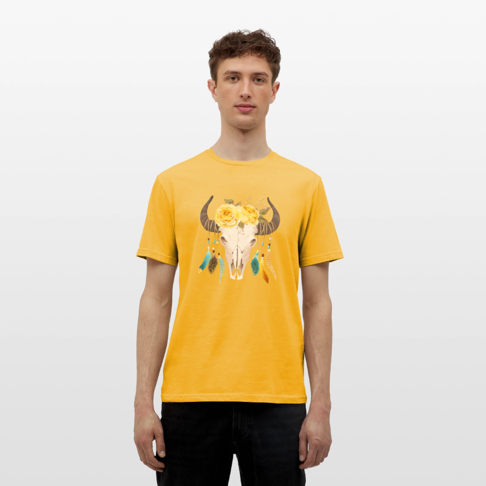 Männer T-Shirt Boho - Gelb