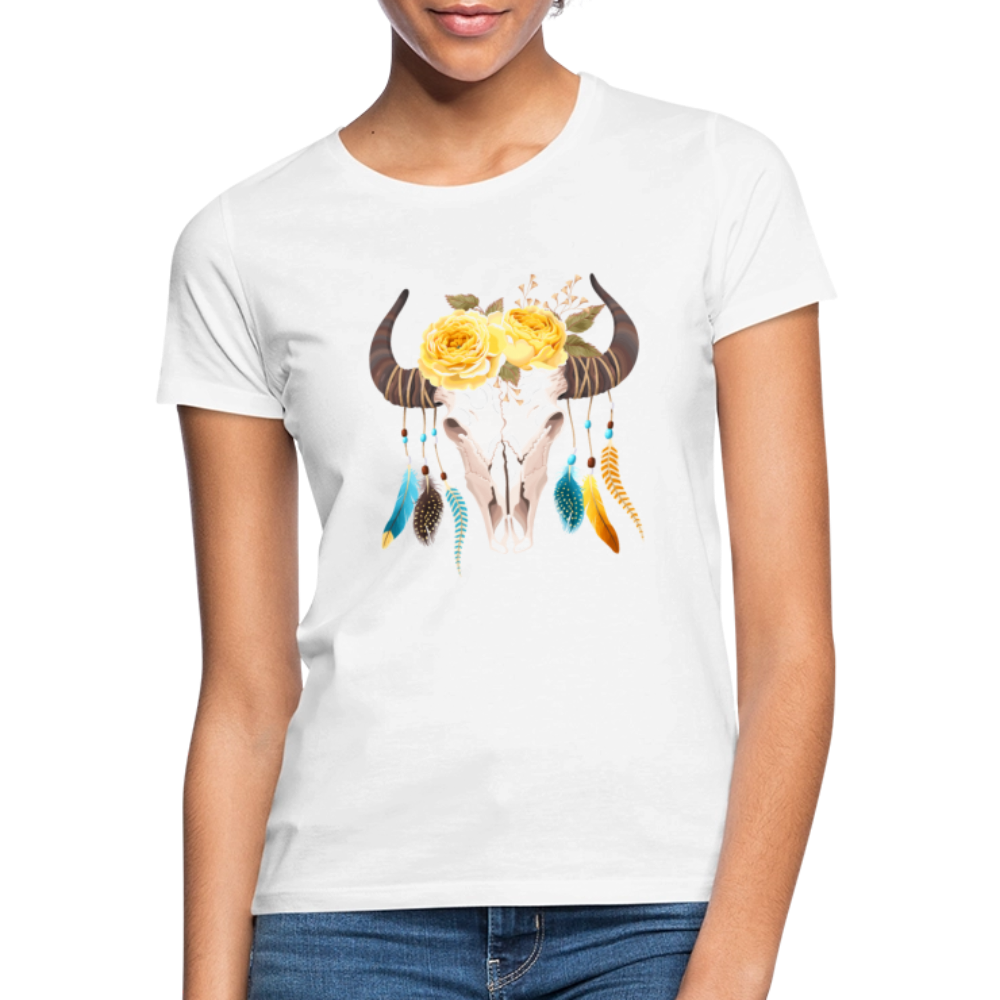 Frauen T-Shirt Boho - Weiß