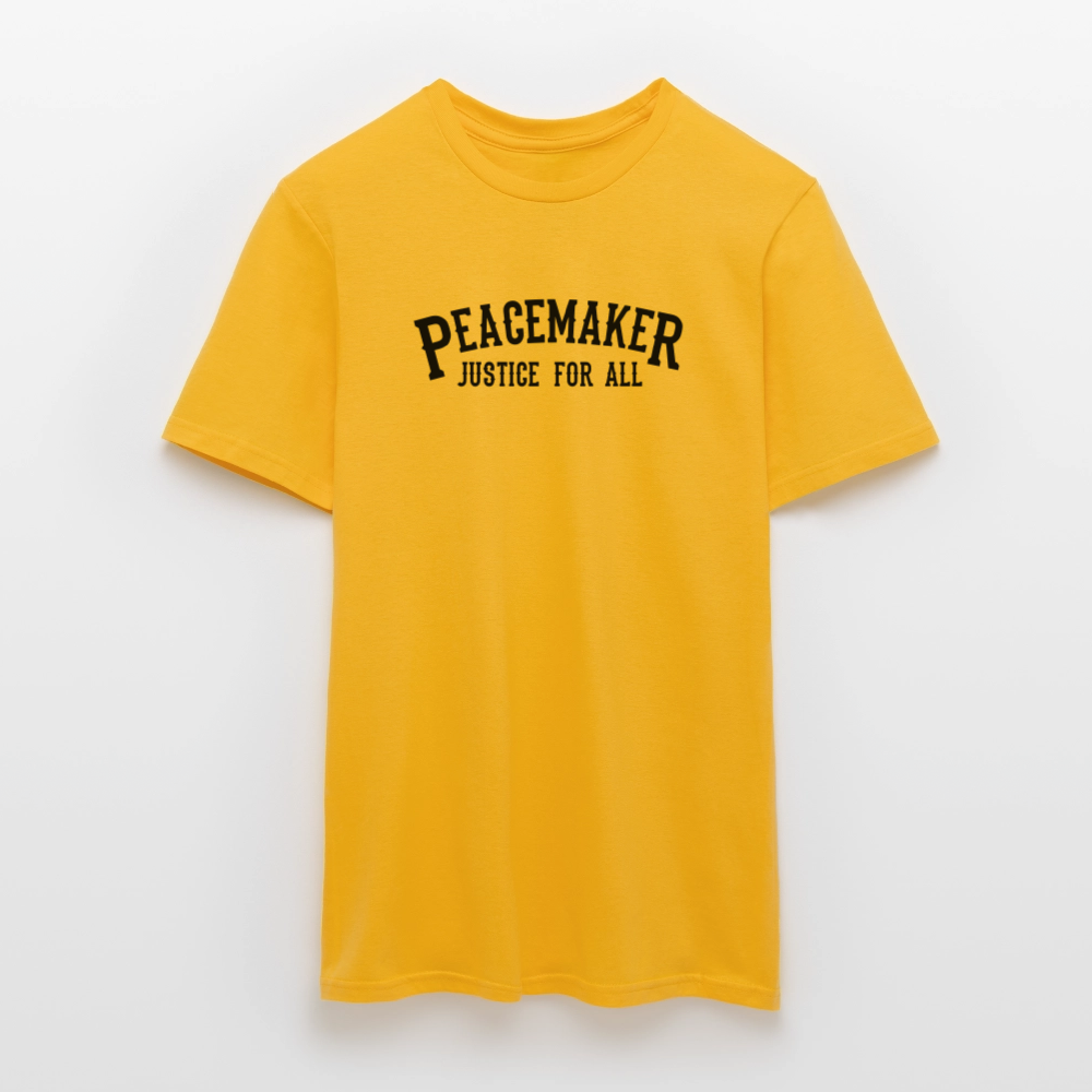 Männer T-Shirt Peacemaker - Gelb