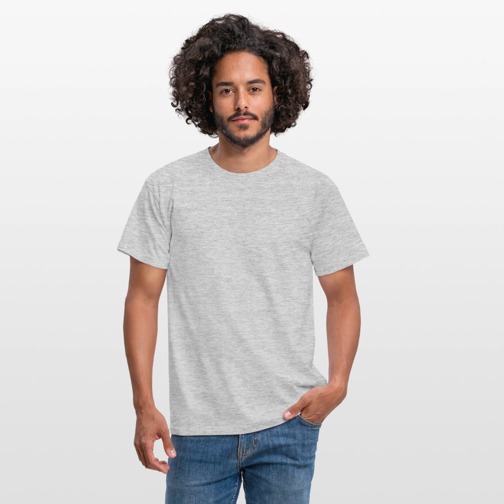 Männer T-Shirt Mein Computer - Grau meliert