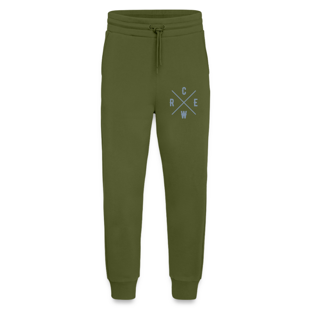 Organic Relaxed Jogginghose Made in EU Crew - MOSS GREEN